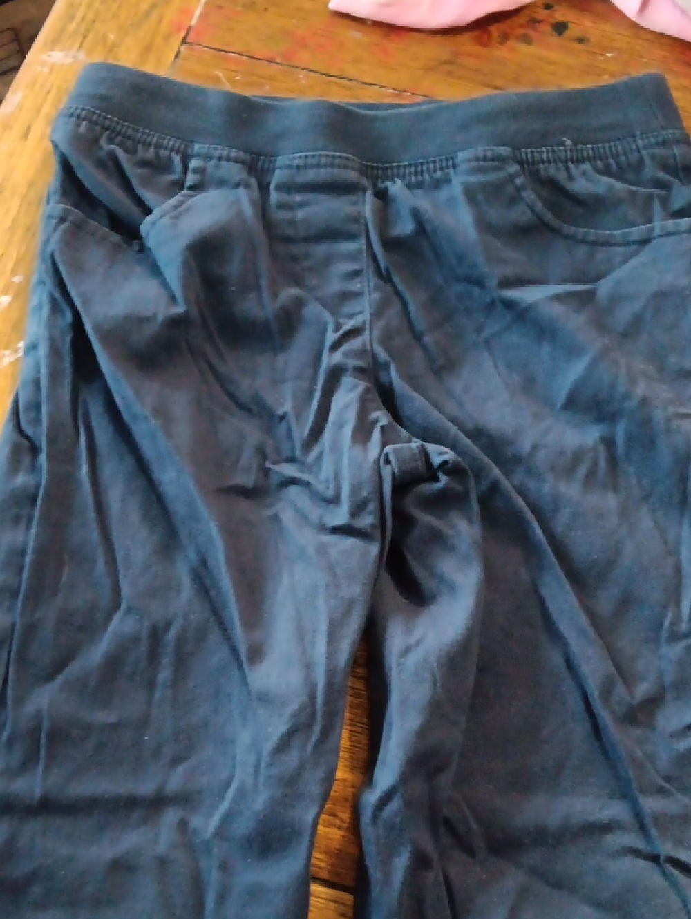 wonder nation Navy Blue Cotton Blend Pants